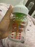 布朗博士玻璃奶瓶 0-1月初生婴儿防胀气防呛 宽口径奶瓶150ml 萌兔 实拍图