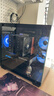 AOCCG391B黑色 游戏电脑主机海景房机箱 双面玻璃/支持MATX主板/240水冷/7风扇位/270°全景/左右分仓 实拍图