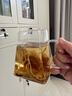 泥也茶壶公道杯月牙绿茶壶泡茶壶玻璃绿茶专用茶具茶漏过滤茶杯办公杯 实拍图