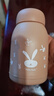 【京东物流送货上门】萌萌兔卡通水杯女牛奶玻璃杯创意便携杯子 咖色萌萌兔 330ml 1只 实拍图