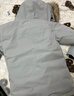 京东京造【进口极寒95鹅绒服】羽绒服男外套女冬季新款中长款 冰川灰 M 实拍图