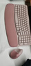 罗技（Logitech）Wave Combo 无线人体工学键鼠套装 垂直鼠标 无线蓝牙鼠标 办公键盘 无线键盘 蓝牙键盘 粉色 实拍图