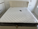 冬熊超薄床头猫爪布艺床双人小户型齐边钢琴键床平移储物箱体床 猫抓布床/升级静音排骨架+甜米床垫 1800mm*2000mm平移结构+三抽 实拍图