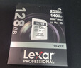 雷克沙（Lexar）128GB SD存储卡 U3 V30 佳能索尼富士尼康相机高速SD卡 读205MB/s 写140MB/s 4K超清录制 SD银卡 实拍图