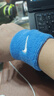 耐克（NIKE）NIKE耐克运动护腕吸擦汗手腕套蓝色当季新款N1012405409OS/II5301 实拍图