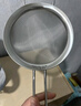 炊大皇 全身304不锈钢网漏勺26目过滤网勺细网勺面粉筛捞漏勺中号 实拍图