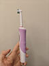 欧乐B电动牙刷成人送男士女士情侣实用新人生日2D声波小圆头旋转充电式软毛刷头D12两支装新年礼物 实拍图