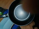 【亏本清仓】韩式麦饭石色不粘锅平底锅铁锅电磁炉不带盖 黑色小煎锅 16cm 实拍图