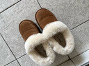 百丽厚底雪地靴加绒保暖勃肯鞋女靴子冬季毛毛鞋JD012DM5 松烟棕 36 实拍图