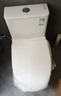 九牧（JOMOO）马桶 家用虹吸式马桶大冲力节水坐便器 防臭瞬冲 易洁抗菌马桶 行业爆款-双旋暴风冲11370-305坑 实拍图