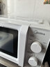 美的微波炉家用小型变频微波 转盘加热 快捷操作简易 内置炉灯预制菜加热 一级能效 M13J 节能省电 【易清洁内胆】 实拍图