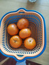 洗菜盆沥水篮八件套厨房多功能菜篮子双层漏盆 特大号+大号+中号【6件套】 实拍图