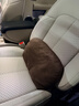 BIMLL B汽车腰靠冲孔麂皮绒靠背腰垫办公室腰靠座椅靠垫护腰家用车用靠枕 实拍图