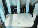 中兴（ZTE）巡天 AX3000满血WIFI6千兆无线家用路由器 自研双核主芯片 5G双频穿墙王wifi路由 Mesh 3000M速率 实拍图