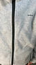 迪卡侬户外运动保暖舒适儿童抓绒衣浅灰色2763365 151-160cm12-13岁 实拍图