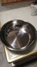 【不锈钢】和面盆厨房烘焙家用火锅盆洗菜打蛋汤锅盆醒面盆料理盆 32cm【热卖款】不锈钢 和面盆 实拍图