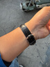 积优（JEAYOU）鳄鱼皮手表带男士双面真皮适配天梭美度浪琴万宝龙汉密尔顿精工西铁城上海表海鸥北京表优原装女款 黑色黑线 表耳20mm，表扣18mm 不配扣 实拍图