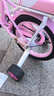 鑫旺彤自行车儿童3-6-10岁单车男女童轻便脚踏车辅助轮5岁女孩车公主车 粉色【加宽加大坦克轮】 14寸 适合身高95-115cm 实拍图