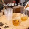 云蕾一次性茶饮水杯加厚硬塑航空杯食品级家商用水晶杯66ml*50只装 实拍图