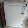 海尔（Haier）100L单温冰柜小型家用小冰柜商用冷藏冷冻两用转换冷柜小冰箱减霜一级能效BC/BD-100GHW9D国家补贴 实拍图