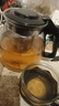 【京东物流】茶壶套装大容量玻璃茶杯带滤网耐高温茶具 1000ml壶+4只莲花杯 实拍图