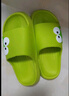 儿童拖鞋夏季外出洗澡居家内防臭防滑男童厚底外穿亲子抗菌凉拖鞋 厚底防滑版-【绿色】 单层 339青蛙 28 /28-29 长度 185 实拍图