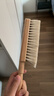 洁比世床刷毛衣刷家用白马毛大衣刷实木软毛衣服静电除尘扫大衣马毛刷 实拍图
