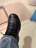 卡帝乐鳄鱼（CARTELO）头层牛皮短靴冬季保暖羊毛皮靴防寒雪地靴男士加绒棉鞋9965黑色39 实拍图
