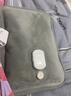 彩虹热水袋暖手宝充电暖宝宝暖水袋注水暖手袋热敷暖肚子暖脚 灰色 实拍图