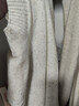 京东京造毛衣女时尚针织衫气质衣服百搭冬外套女 灰色 M 奶油白 M 实拍图