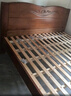 麦娅月实木床 胡桃木实木床中式双人床简约家用主卧婚床实木大床 胡桃木床 1500*2000mm框架款 实拍图