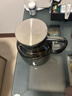 青苹果硼硅耐热玻璃冷水壶凉水壶玻璃扎啤壶烟灰色1.8L 实拍图