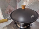 苏泊尔（SUPOR）有钛铁不粘 无涂层炒锅30cm锤纹铁锅燃气电磁炉炒菜锅EC30AYT02 实拍图