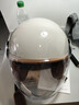雅迪冬季防寒保暖头盔3c认证新国标A类摩登光芒电动车摩托车自行车助力车通用——佛手金 实拍图