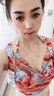 广月蓝2023泳衣女仙气比基尼bikini分体三件套保守显瘦遮肚性感温泉泳装 26001蓝色 XL （适合110-120斤） 实拍图