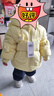 巴拉巴拉童装宝宝羽绒服三防男童冬装女童连帽外套萌趣2025新款面包服外套 实拍图