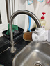 京东京造304不锈钢厨房水龙头单冷健康净铅洗菜盆水槽水龙头360°旋转 实拍图