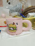 可爱fufu生日蛋糕马克杯带盖勺陶瓷杯送女生高颜值有意义生日礼物 汉堡生日蛋糕杯+勺1个350ml 实拍图