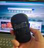 罗技（Logitech）M196 无线蓝牙鼠标 办公鼠标 笔记本商务办公家用 小巧便携 对称手型 石墨灰 实拍图