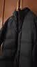 京东京造面包长款羽绒服运动户外冬加厚保暖外套男 黑色 3XL 实拍图