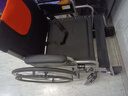 鱼跃 (yuwell)手动轮椅车H062折叠老人轻便免充气铝合金旅行手推代步 实拍图