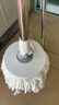 五月花旋转拖把共2布家用一拖净免手洗2025拖把带桶一套拖布吸水墩布 实拍图