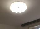 惠普卧室云朵led吸顶灯奶油风南瓜房间普瑞护眼中山灯具臻之光包安装 实拍图
