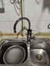 奥克斯（AUX）电热水龙头热水器加热水龙头快速热水变频恒温厨房下进水 【大屏数显】电镀银+漏保插头+万向喷头 实拍图