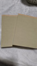【500页】A6奶砖笔记本便携随身口袋本可撕空白本初高中大学生空白小本子 A6米黄空白本(100张200页） 2本 实拍图