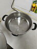 电炒锅家用电炖锅电煮锅不锈钢5-6人多功能蒸煮一体插电2025新款 【超高性价】28cm单锅 2-3人 实拍图