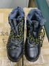 卫尔盾劳保鞋男士冬季保暖棉鞋高帮防砸钢包头防刺安全工地鞋9203-1 40 实拍图