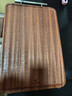 双枪乌金檀木整木菜板 百年龄砧板家用切菜案板抗菌实木菜板45*30*2.5 实拍图