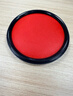 利百代（LIBERTY） 利百代MS-60快干印台60号明色朱肉印泥大号办公财务专用按手圆形印章印台 MS-60印台（台面直径70mm）1个 实拍图