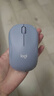 罗技（Logitech）M221 轻音鼠标 无线鼠标 办公鼠标 对称鼠标 带无线微型接收器 雾霭蓝 实拍图